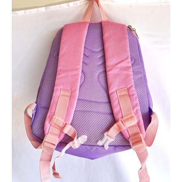BLUBOON 3D Pre-school Backpack Mermaid Purple Pink - Picture 4 of 8